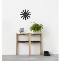 Horloge Ribbon Noir 30 cm - Visuel 3