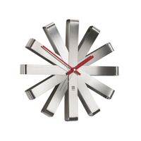 Horloge Ribbon Argent 31 cm - Visuel 0