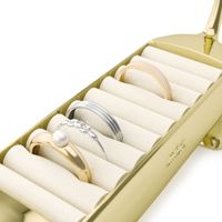 Porte bague teckel doré - Visuel 7