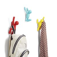 Lot de 3 patères BUDDY coloris assortis - Visuel 0