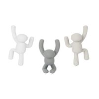 Lot de 3 patères BUDDY - Visuel 0