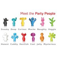Marque-verres Party People x12 - Visuel 2