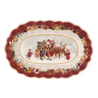 Coupe ovale traineau Toy's Fantasy 29 x 19 cm - Visuel 0