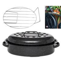 Cocotte Roaster 40 x 27cm + grille + livre - Visuel 4