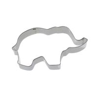 Emporte-pièce gâteau éléphant 5 cm - Visuel 0