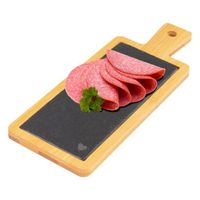 Planche de service ardoise et bois 23 cm - Visuel 2
