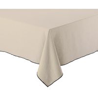 Nappe en coton recyclé Grace 140 x 140 Ficelle - Visuel 0