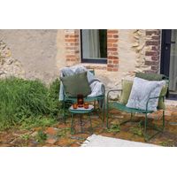 Coussin Swami kaki 45 x 45cm - Visuel 1