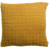 Coussin Swami moutarde 45 x 45cm - Visuel 0