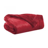 Plaid Tender rubis 150x200cm - Visuel 0