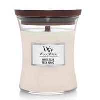 Bougie parfumée Teck blanc Moyenne jarre 275 g - Visuel 0