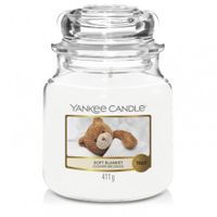 Bougie moyenne jarre Classic senteur Couverture douce - Visuel 0