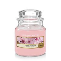 Bougie petite jarre parfum Fleur de cerisier - Visuel 0
