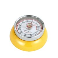 Minuteur mécanique aimanté Speed jaune - Visuel 0