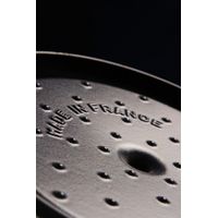 Cocotte en fonte ronde 24 cm noir mat - Visuel 2