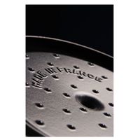 Cocotte en fonte ronde 26 cm noir mat - Visuel 4