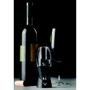 Pompe à vin + 3 bouchons noir LE CREUSET® - Ambiance & Styles