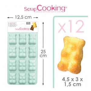 Scrapcooking - Décors Sucrés Cotton Mix 61 g - Les Secrets du Chef