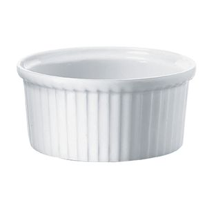 Plat à rôtir rectangulaire en porcelaine blanche - Pillivuyt
