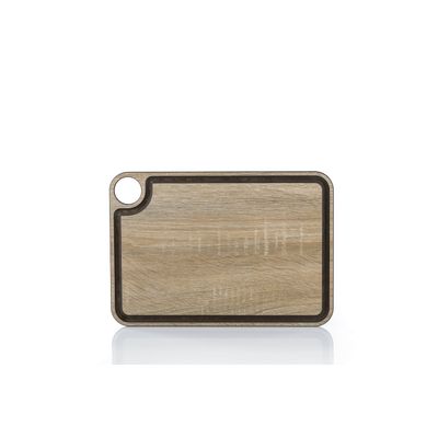 Planche à découper avec rigole 33 x 23 cm effet bois