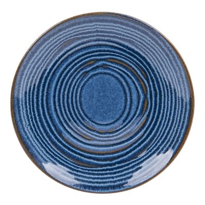 Assiette dessert Moon bleue 21cm