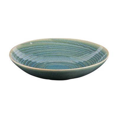 Assiette calotte Moon Lagon 22 cm