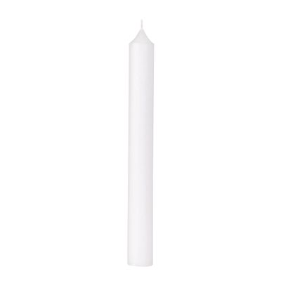 Bougie droite blanche