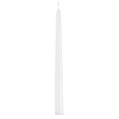 Bougie flambeau blanche