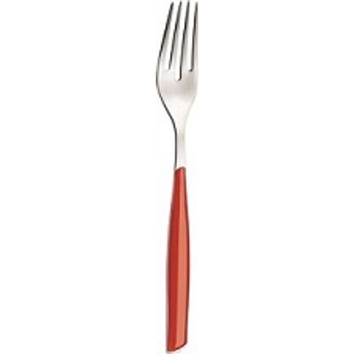 Fourchette de table GLAMOUR rouge