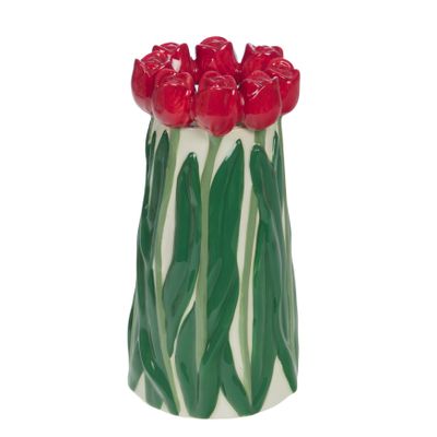 Vase Tulipe Rose
