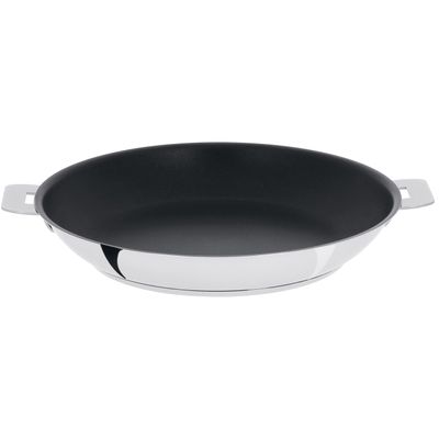 Poêle inox anti-adhérent Exceliss Mutine amovible 28cm