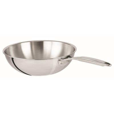 Wok inox 28 cm - Castel'Pro