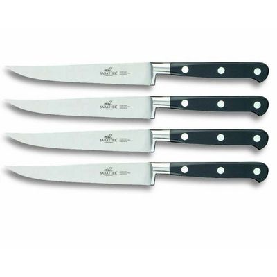 Coffret 4 couteaux à steak licorne lame lisse
