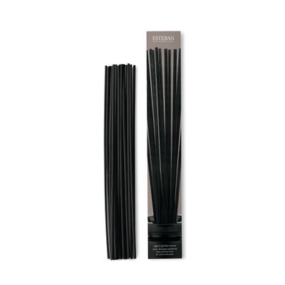 Tiges à parfum noires pour bouquet parfumé