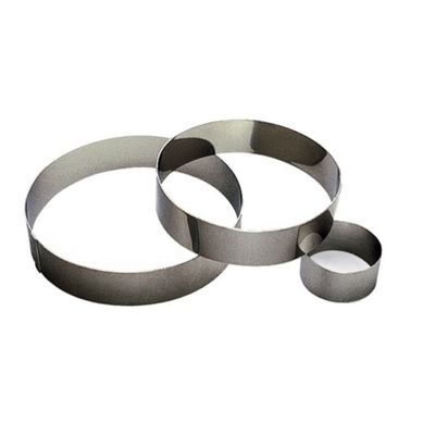 Cercle à mousse inox diamètre 18 cm