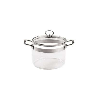 Casserole en verre 20 cm 2,5 L avec couvercle