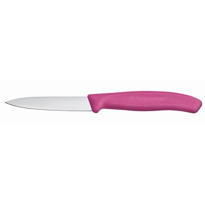 Couteau d'office 8 cm rose