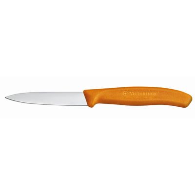 Couteau d'office 8 cm orange