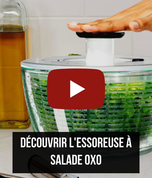 L'iconique essoreuse à salade OXO ! - Culinarion