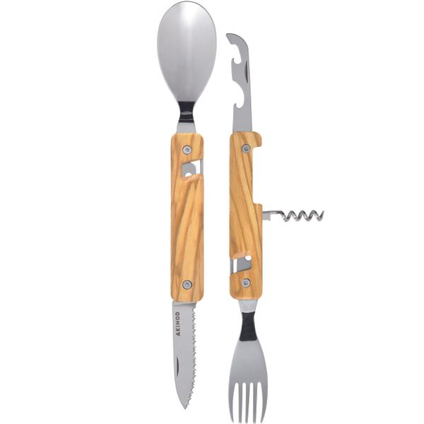 Couverts pliants aimantés 13H25 Olivier