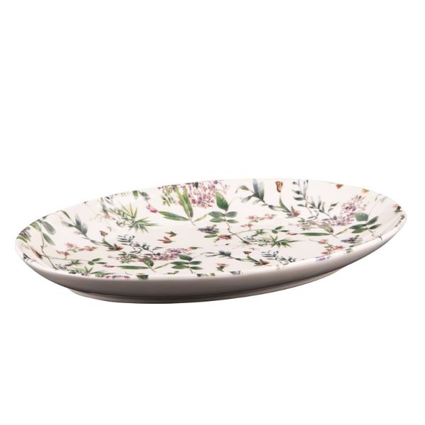 Plat ovale Champêtre 40 x 27 cm