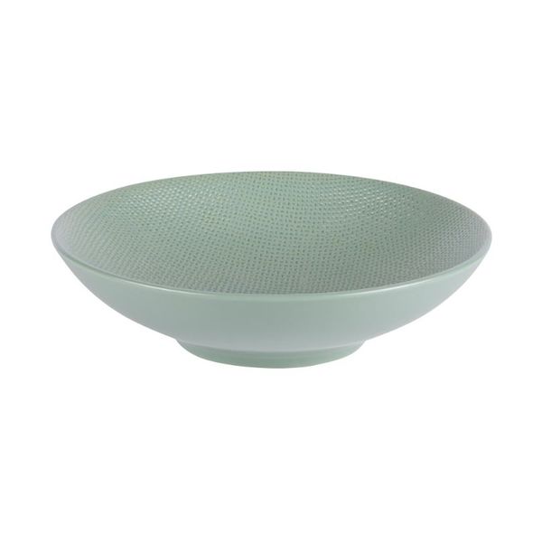 Assiette creuse VESUVIO sauge 19 cm