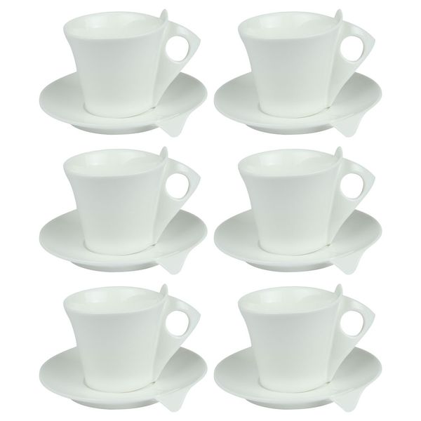 Coffret de 6 tasses à thé LIBRA
