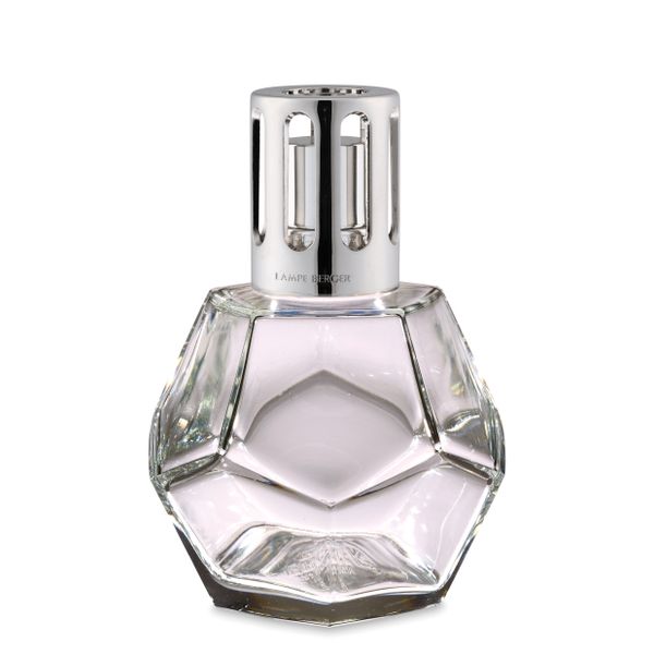 Coffret Lampe berger Geometry Transparente et parfum Zeste de Verveine