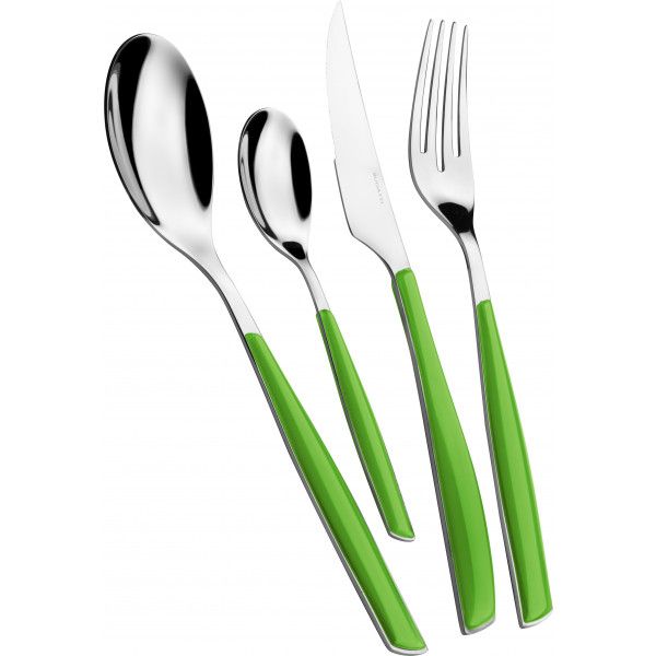 Couteau de table Glamour foliage vert
