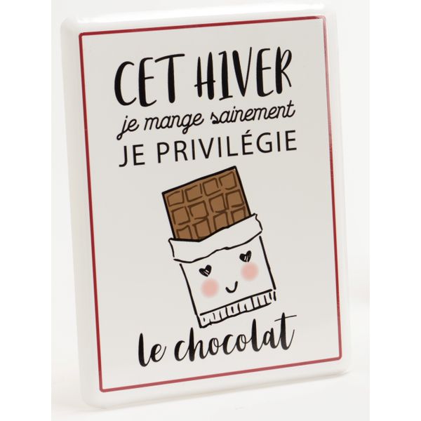 Plaque décorative Chocolat