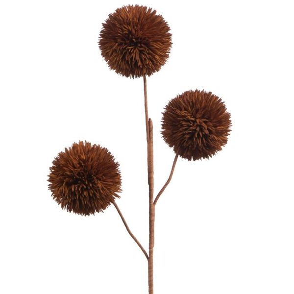 Tige de fleur Monica noisette H 89 cm