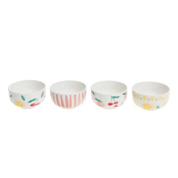 Coffret 4 mini bols fruity