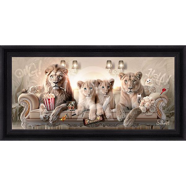 Tableau Binet Lion luxury