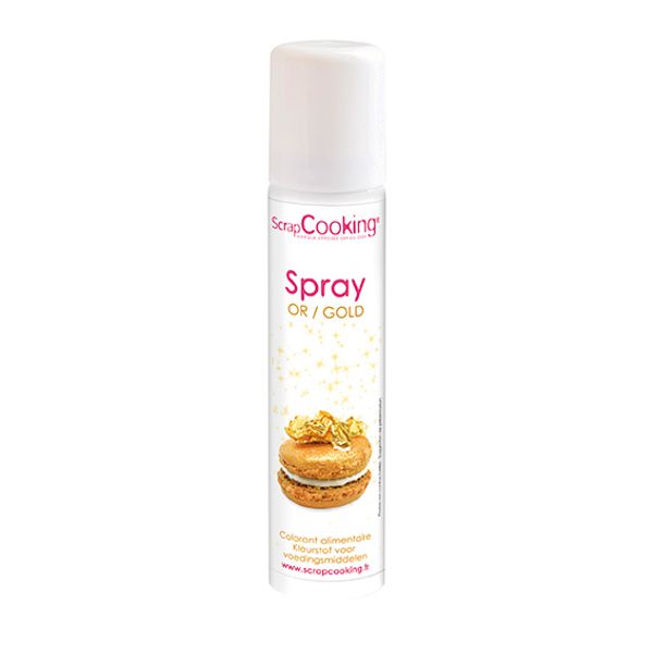 Spray alimentaire poudre rouge